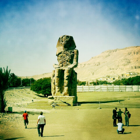 Memnon Kolosse Nilkreuzfahrt