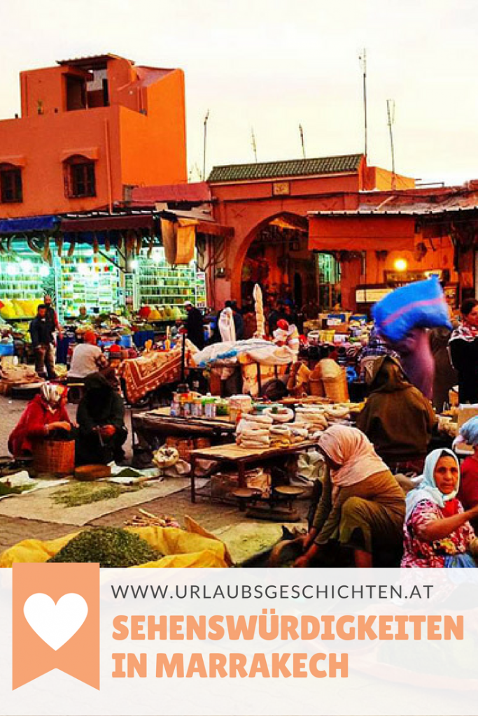 Sehenswürdigkeiten Marrakech