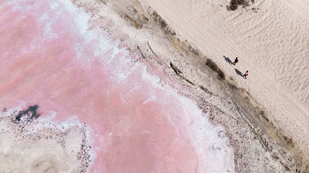 Ras Al Khaimah Sehenswürdigkeiten Pink Lake