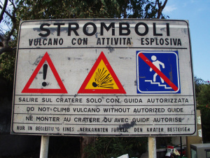 Stromboli Sizilien