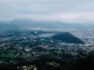 Salzburg von oben Gaisbergrundwanderweg