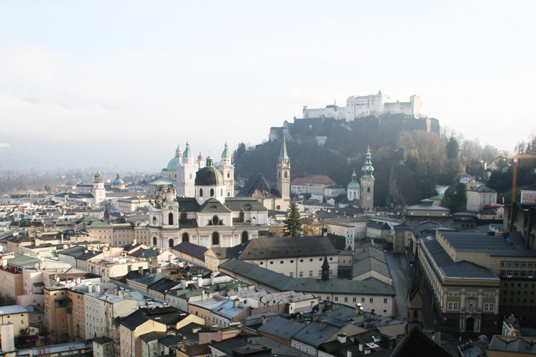 Salzburg von oben