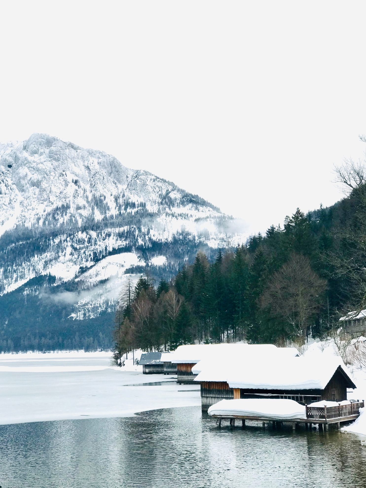 Bootshütten am Altauseer See