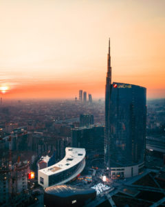 das moderne Mailand