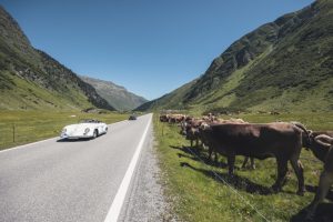 Lech am Arlberg im Sommer Classic Car Rallye