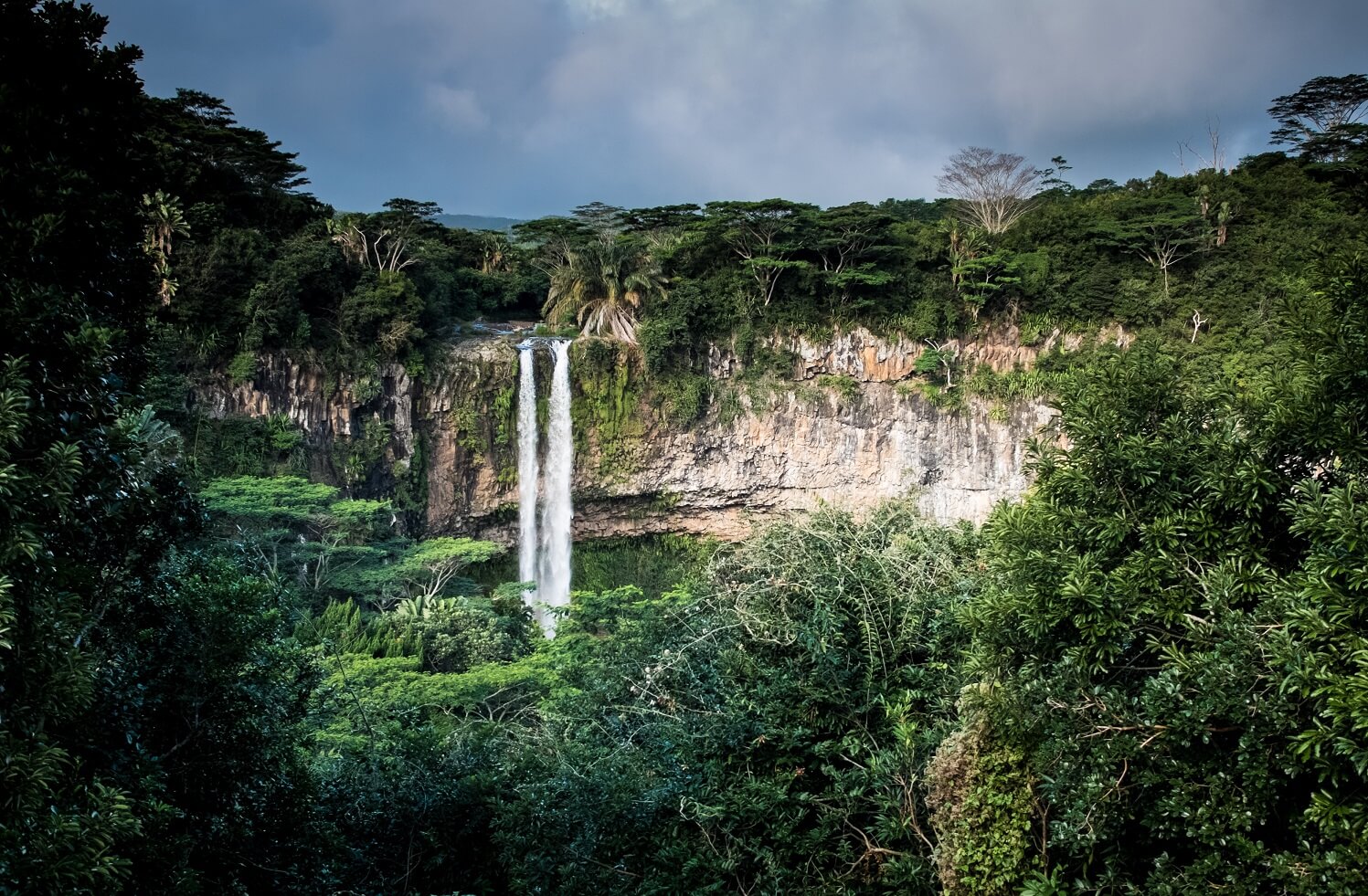 Chamarell Wasserfall Mauritius