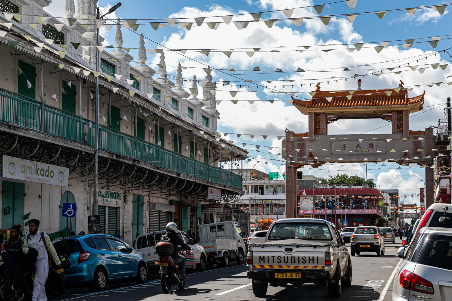 Chinatown Port Louis Mauritius Sehenswürdigkeiten
