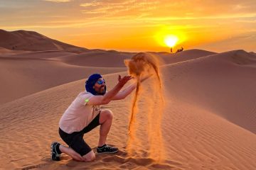 Von Marrakech in die Wüste